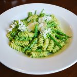 Wild Garlic and Broccoli Pesto Pasta