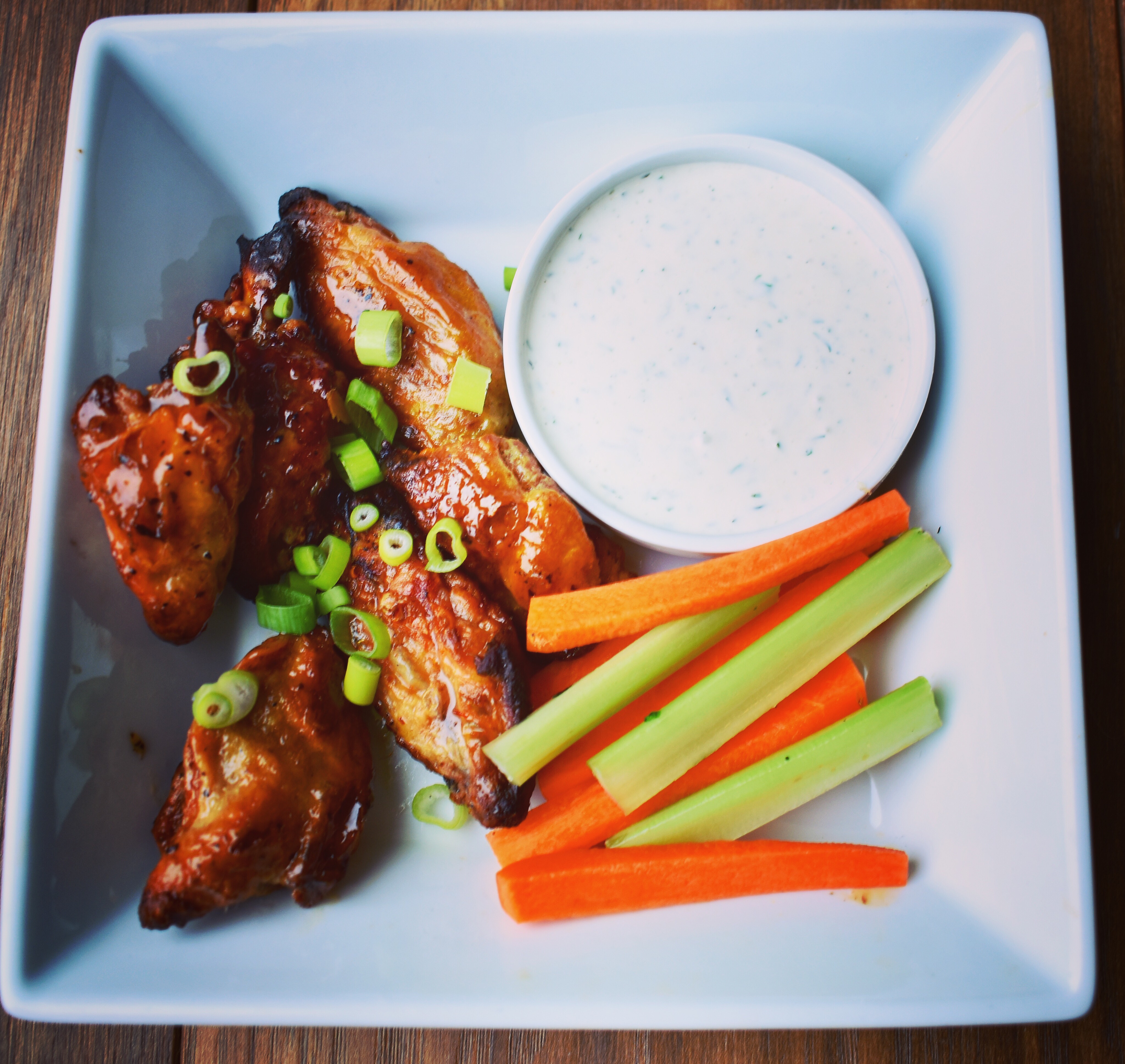 Hot Sticky and Sweet Chicken Wings