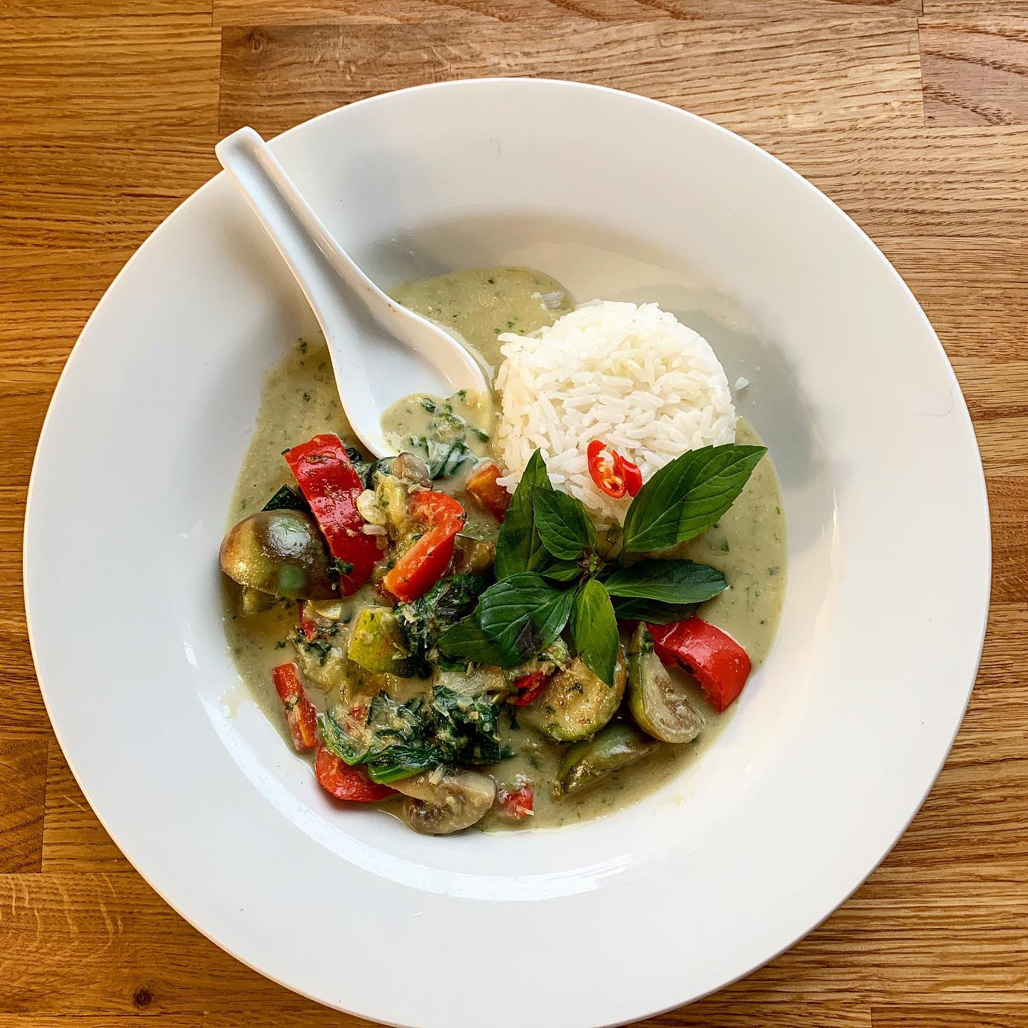 Vegetable Thai Green Curry