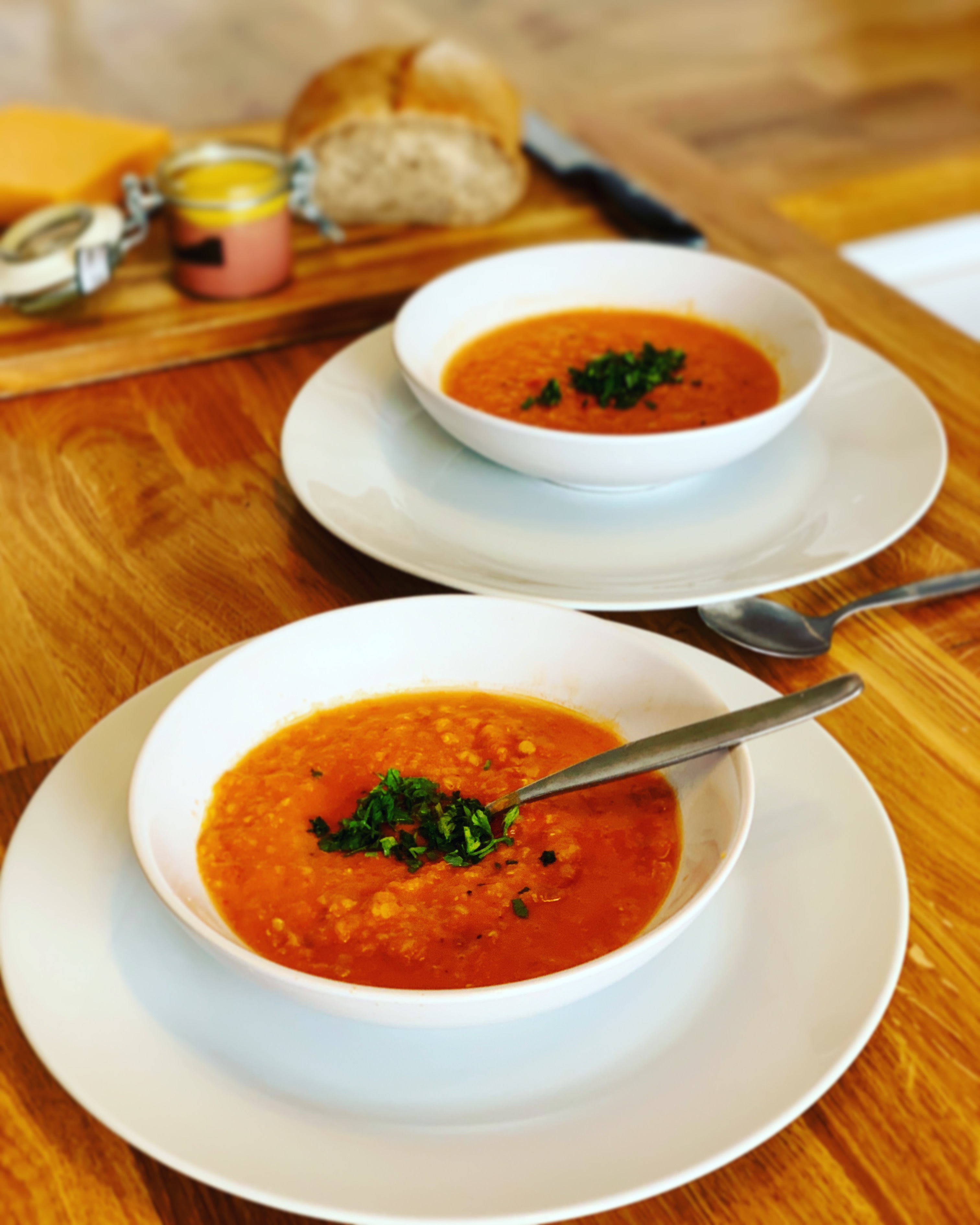 Tomato and Lentil Soup