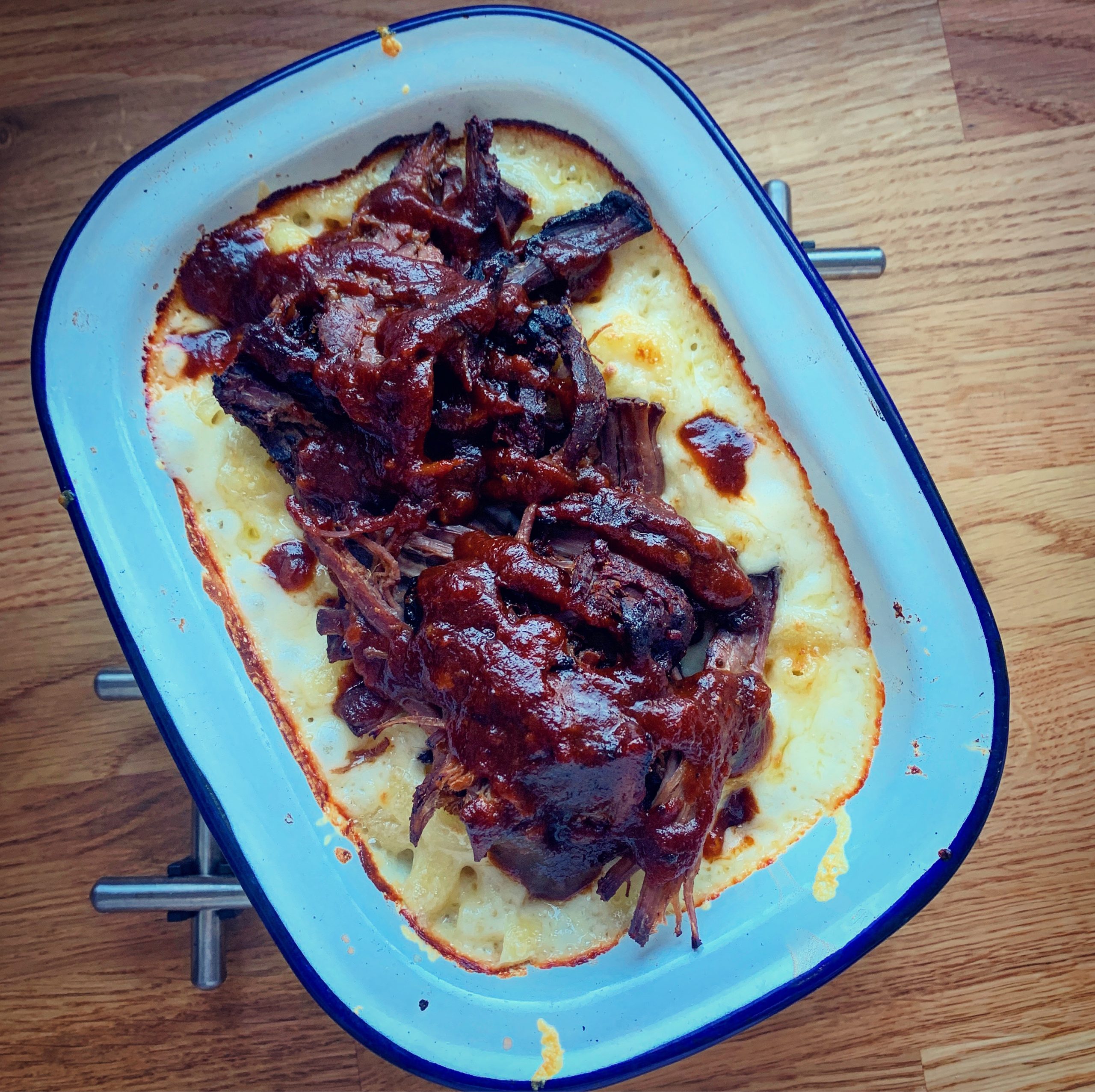 Brisket Mac and a Cheese