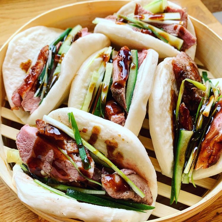 Crispy Duck Bao