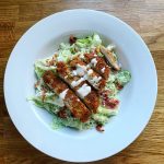 Crispy Chicken Ceaser Salad