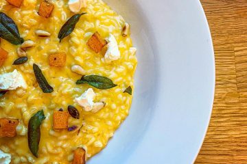 Butternut Squash Risotto with Sage and Mascarpone
