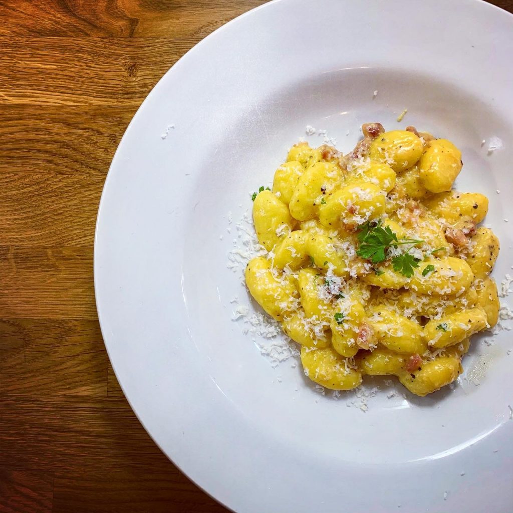 Gnocchi Carbonara