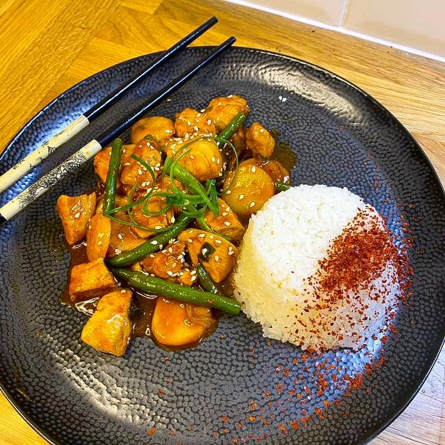 Korean Chicken Stir Fry