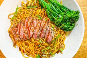 Duck with Hoisin Noodles