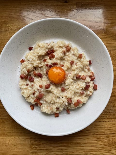 Carbonara Risotto